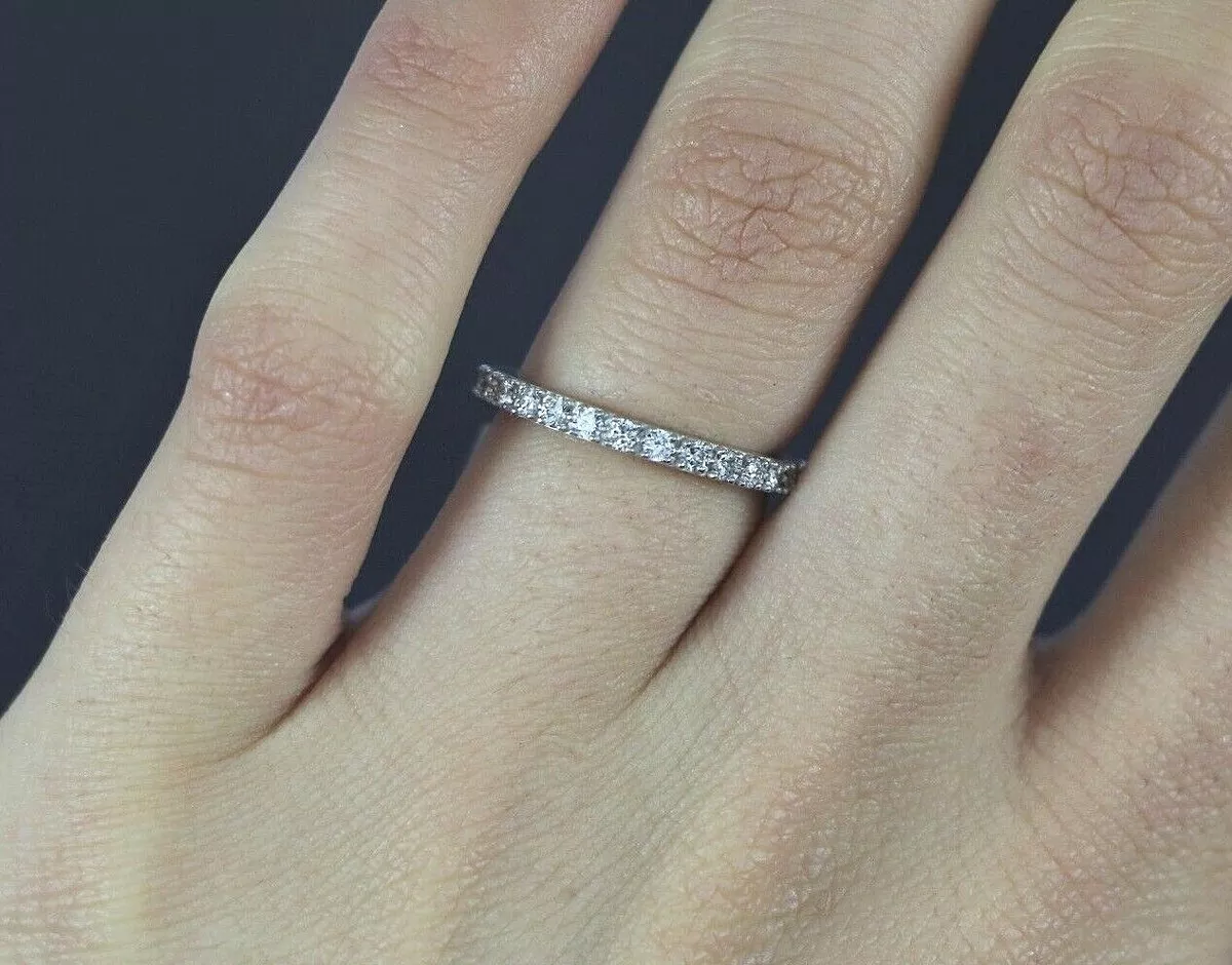 2mm white gold clearance wedding band