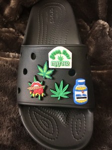 crocs weed jibbitz
