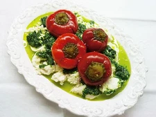 CHERRY PEPPER SEEDS * HOT  * LARGE RED *  20 SEEDS  *  CONTINUOUS FRUITING * 