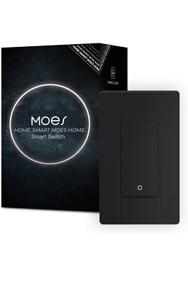 MOES 2nd Generation WiFi Smart Light Switch, 3 Way Smart Wall Switch 2.4GHz WiFi