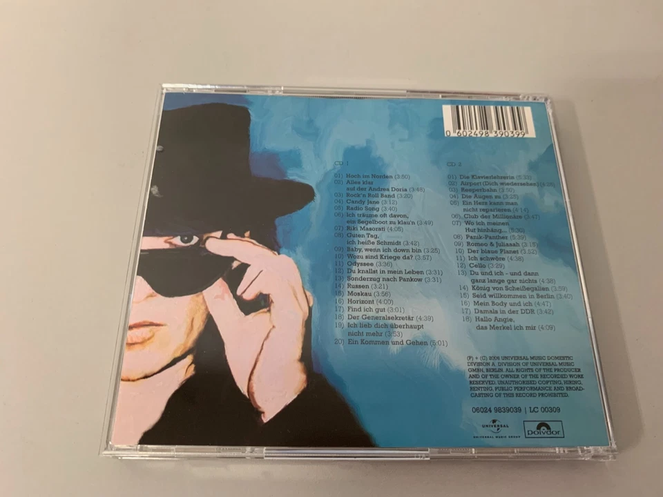 Udo Lindenberg – Panik Mit Hut - Die Singles Von 1972 bis 2005 - 2 CD´s © 2006 - Bild 4 von 4