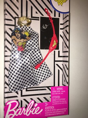 ~DC WONDER WOMAN~BARBIE Doll Clothing FASHION Pack