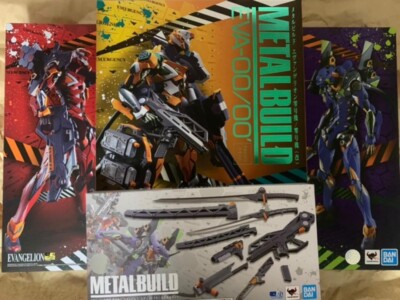 METAL BUILD EVANGELION EVA-00 01 02 Dedicated armed set 3 bodies