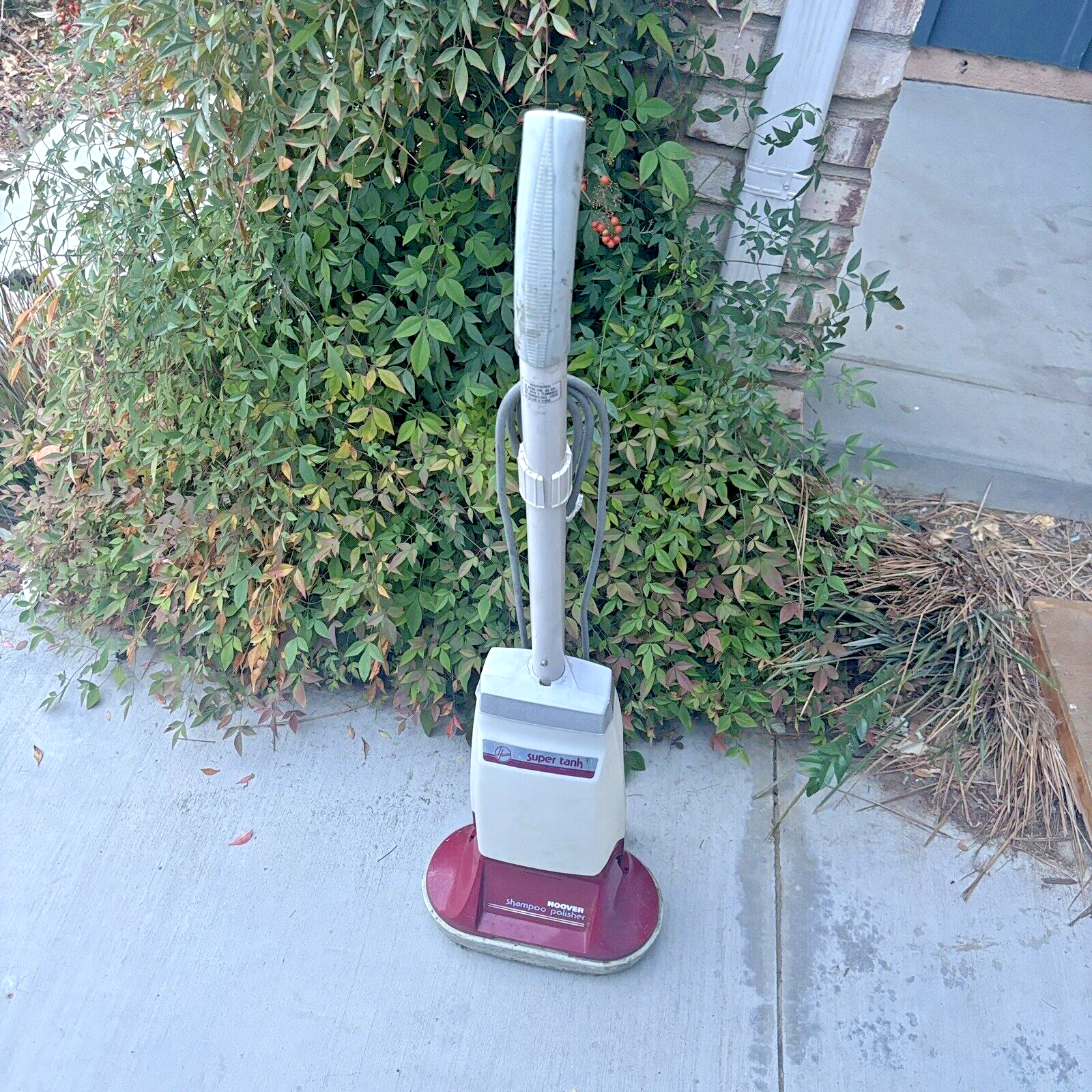 Hoover Carpet Cleaner Rug Shampooer Floor Polisher F4255 Super Tank-image