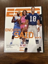CARMELO ANTHONY, SERENA WILLIAMS, PEYTON MANNING ESPN MAGAZINE 19 JULY 2004