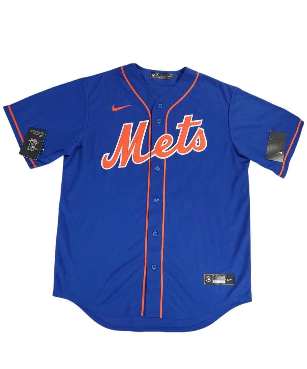 Nike New York Mets Jacob deGrom Royal Alternate Jersey Men's