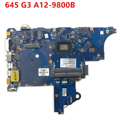 For HP ProBook 645 G3 Motherboard AMD A12-9800B Quad-Core Processor  6050A2840801
