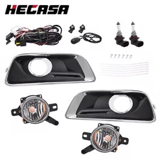 For Chevrolet Malibu 2013-2016 Fog Lights Driving Bumper Lamps w/Switch W/ Bulbs