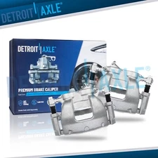 Front Brake Calipers w/ Brackets for 2015 - 2019 Ford Transit-250 Transit-350