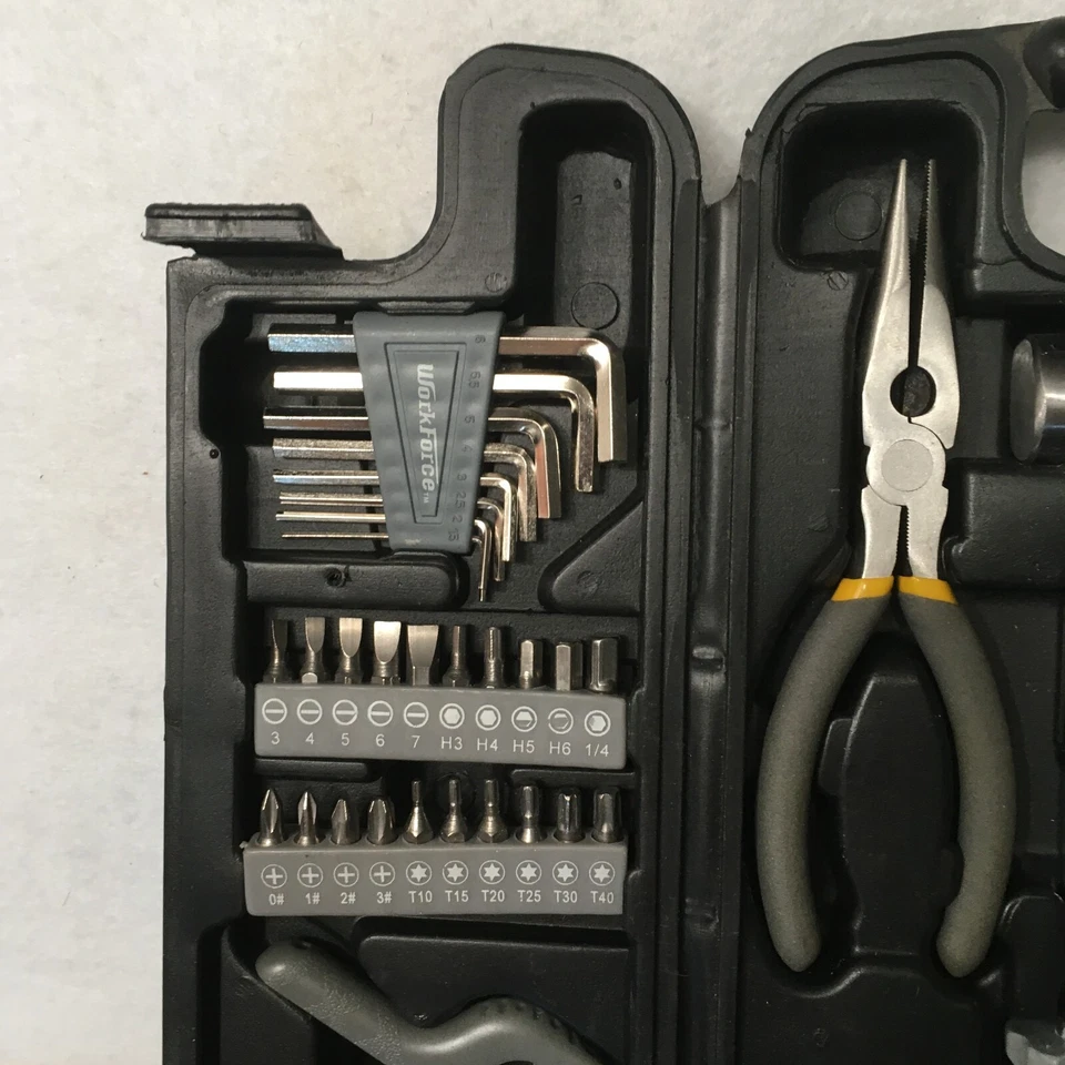 60 Pc workforceTool Kit Hobby all in one - Image 4 of 4