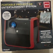 RCA RPJ136 Home Theater Projector 1080P, 150" HDMI, USB, MicroSD Card Slot