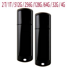 USB Flash Drive Black Memory Stick Thumb U Disk Files Storage Pen for PC Laptop