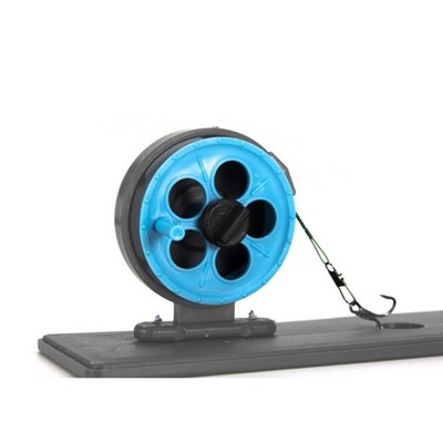 Ice Fishing Rod with Flag Marker Plastic Construction for Easy Winter Angling