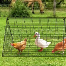 VEVOR Chicken Tunnels, 287 x 78.7 x 24.2 inch LxWxH Chicken Tunnels for Yard, P
