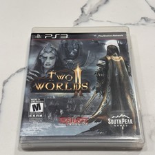 Two Worlds II (PS3, 2011) MINT Disc Complete CIB Manual FREE SHIPPING