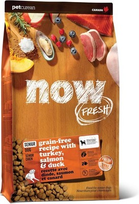 Now Fresh Grain-Free, Dry Dog Food, Real Meat and Fish, Turkey, Salmon and... 