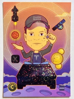 ELON MUSK  #31  2025 Cardsmiths Currency Series 5 S5 CRYSTAL SPARKLE Holo