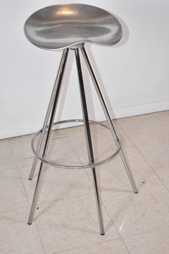Jamaica Chrome Stool Designed by Pepe Cortes' For Amat Made