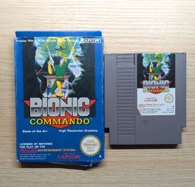 Bionic Commando Nintendo (NES) Boxed, PAL, Tested, Manual