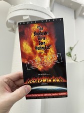 Armageddon VHS (1998) Promo Demo Tape Screener Widescreen Bruce Willis RARE