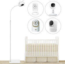 67" Adjustable Height Baby Monitor Floor Stand Holder Compatible with Hellobaby
