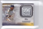 2021 Topps 70th Anniv. Logo Patch Baseball Card #70LP-KG Ken Griffey Jr- NrMt-Mt