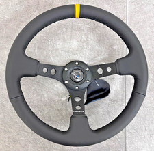 Returned Sale Nrg Rst-006bk-y 350mm Deep Dish Reinforced Wheel