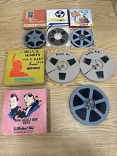 Lot Of 5 Vintage Reel Movies, 8-16mm