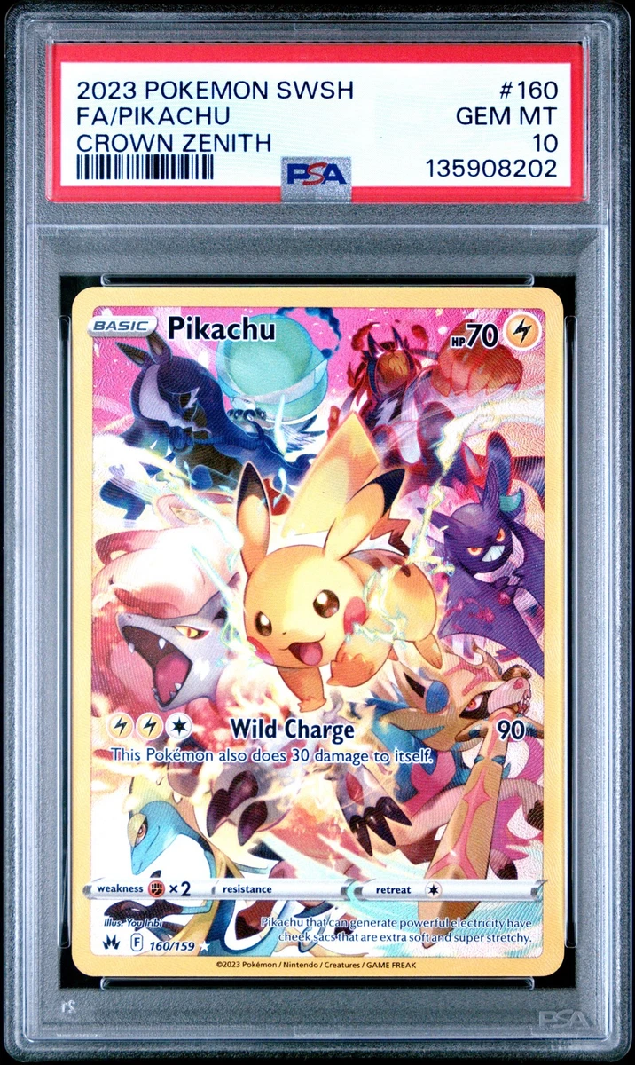 Pikachu Pokémon TCG Professional Sports Authenticator (PSA) Secret