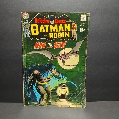 Detective Comics #402 2nd Man-Bat Neal Adams Art Batman DC 1970 