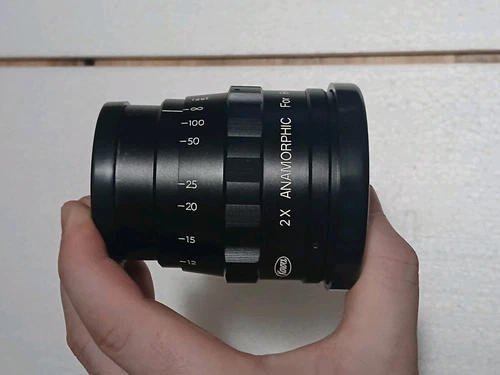 Kowa 2x Anamorphic Camera Lens - Bell & Howell W/ Front and Back Caps