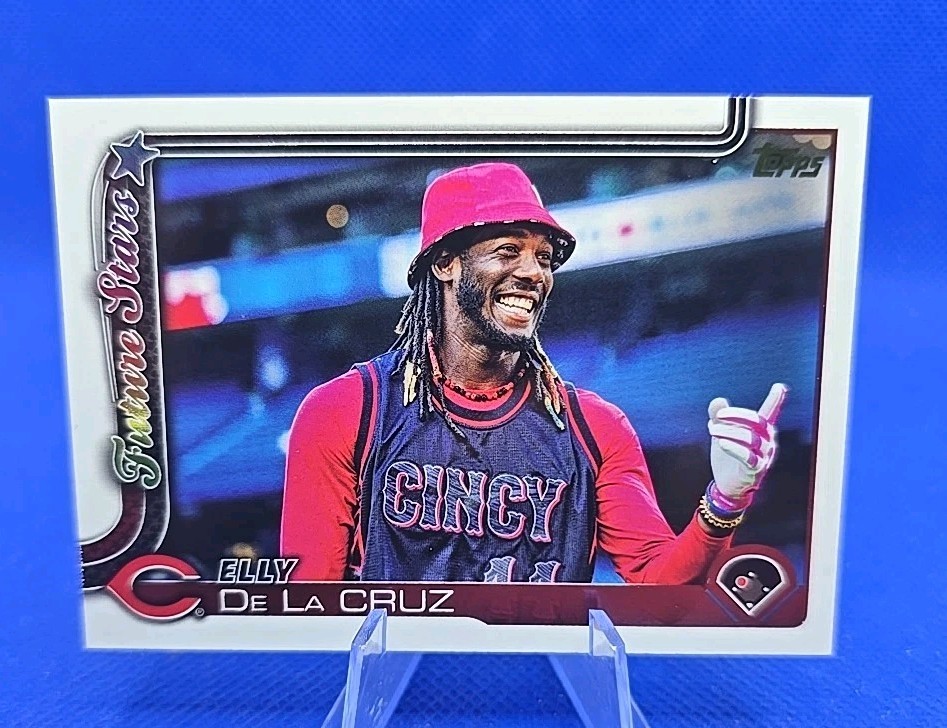 2025 Topps Golden Mirror Image Variations #150 Elly De La Cruz SSP Reds