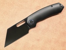 Kunwu PRIMO Full DLC Black Handle PVD Black Vancron Blade