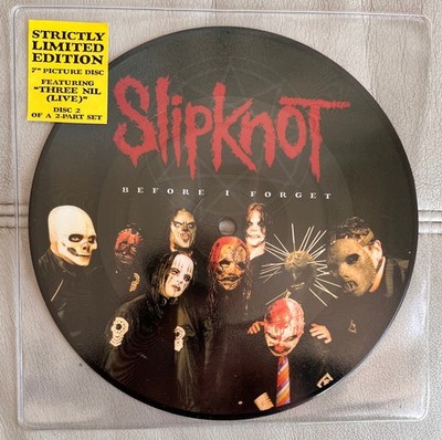 Slipknot - Before I Forget Ltd 7'' Picture Disc RR3968.8 EX / EX