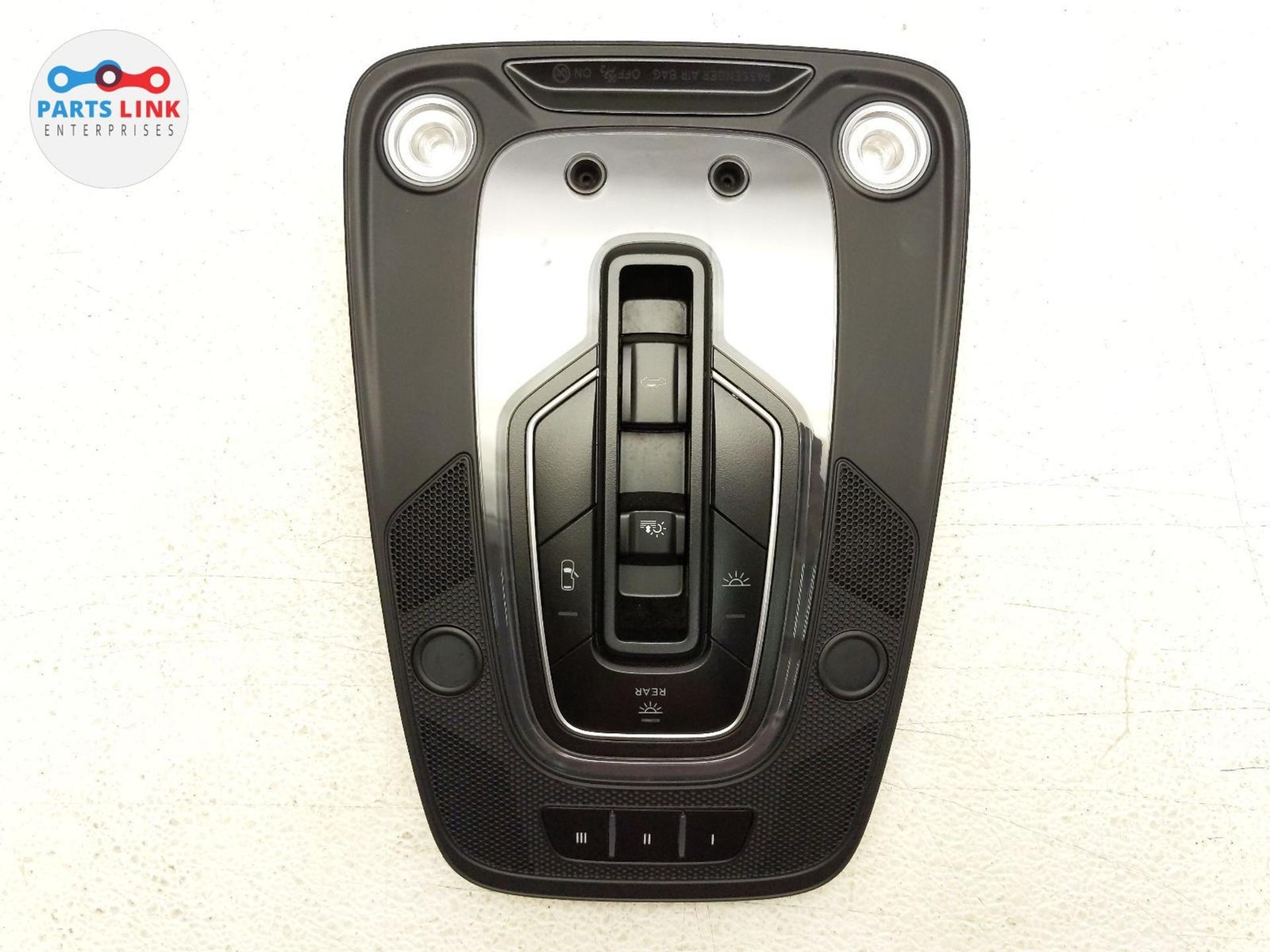 2016-20 BENTLEY BENTAYGA FRONT OVERHEAD CONSOLE DOME LIGHT SUNROOF SWITCH BLACK