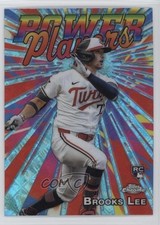 2025 Topps Chrome Logofractor Edition Power Players Brooks Lee #PP-23 1mq2