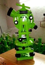 Teodolito Vernier 20 segundos topógrafos de tránsito teodolito con caja de madera