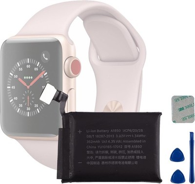 A1850 3.82V 350mAh Battery Compatible with Apple Watch Series 3 42mm GPS