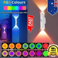RGB LED Night Light Rechargeable Magnetic Motion Sensor Wireless Wall Lamp AU