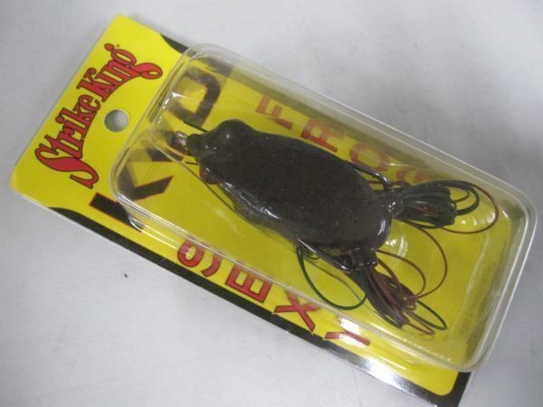 Strike King KVD Sexy Frog #46 Green Pumpkin/Orange Throat New Lures - Image 4