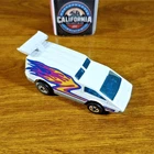 Hot Wheels Blue Card Spoiler Sport White BW Blackwall Malaysia 1982