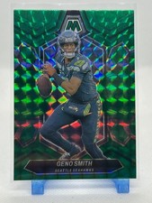 Geno Smith 2024 Panini Mosaic - Green Mosaic Prizm #197 - Seahawks
