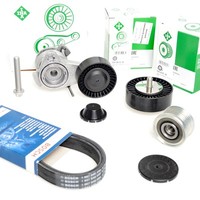 Bosch 6PK1990 Keilrippenriemen-Satz + Freilauf FüR BMW E81 E60 E91