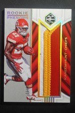 2017 Panini Limited Kareem Hunt Rookie Phenoms Gold Spotlight Patch /25 DV470