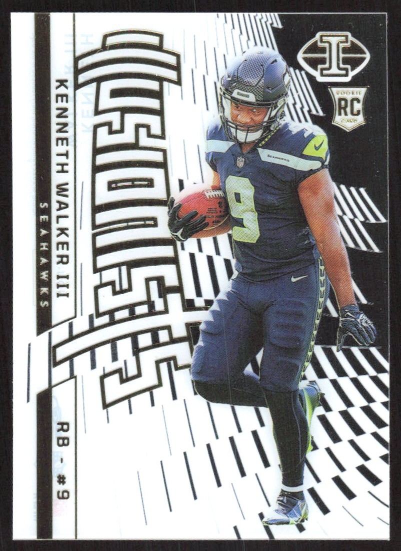 5093I 2022 Panini Illusions #I-14 Kenneth Walker III Illusionists