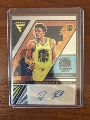 2022-23 Panini Flux - Flux Rookie Signatures Ryan Rollins #FRS-RYR (AU, RC)