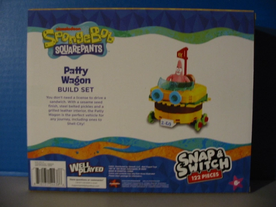 Bob Esponja Pantalones Cuadrados Snap & Switch 5 Juegos - Nuevo Sellado de Fábrica Ver Fotos Foto 4 de 4