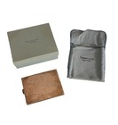 VINTAGE TIFFANY & CO. STERLING SILVER CIGARETTE CASE #2670 W/POUCH & BOX 113g