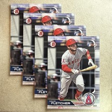 2019 Bowman - LOT (4) David Fletcher RC #49