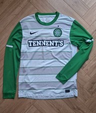 CELTIC 2011/2012 AWAY FOOTBALL LONG SLEEVE NIKE SOCCER SHIRT JERSEY SIZE M ADULT